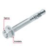 466431 46643 - Caja con 50 taquetes arpón de 3/8" x 3-3/4", FIERO
