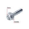 46651 - Caja con 25 taquetes arpón de 5/8" x 3-1/2", FIERO