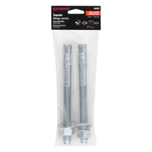 466803 46680 - Bolsa con 2 taquetes arpón 5/8" x 7", FIERO