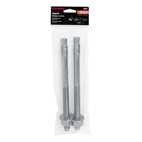 466813 46681 - Bolsa con 2 taquetes arpón 5/8" x 8-1/2", FIERO
