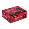 46707 - Bisagra cuadrada 2 1/2", negro mate, cabeza plana, HERMEX