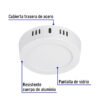 467113 46711 - Luminario LED tipo plafón 6 W, redondo, luz de día, blanco
