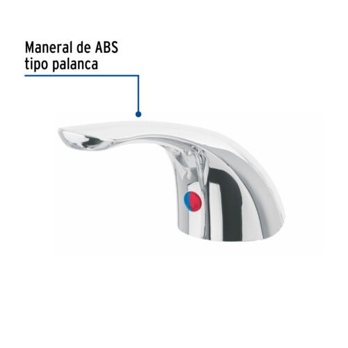 46720 - Maneral de palanca p/monomando lavabo MP-419, cromo, Basic