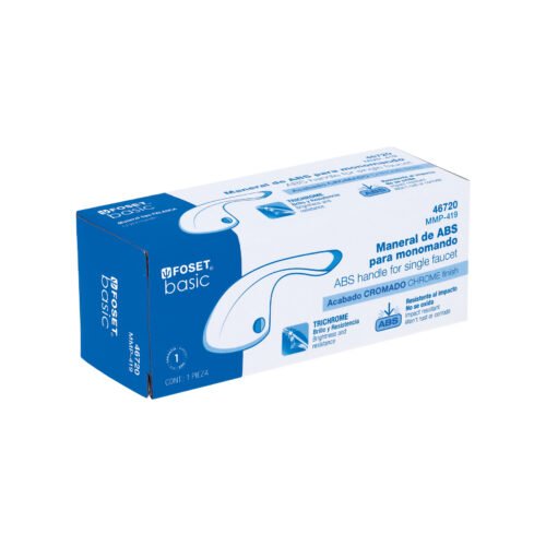 46720 - Maneral de palanca p/monomando lavabo MP-419, cromo, Basic