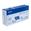 467345 46734 - Regadera cuadrada ABS 6" acabado cromo con brazo, Foset