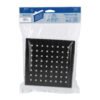 467356 46735 - Regadera cuadrada ABS 6" acabado cromo sin brazo, Foset
