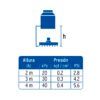 46738 - Regadera cuadrada ABS 4" acabado satín con brazo, Foset