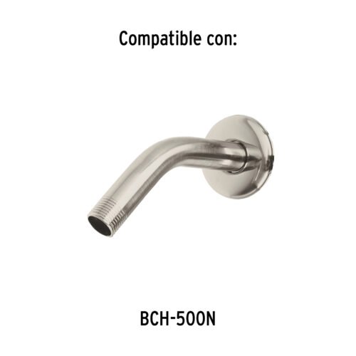 467395 46739 - Regadera cuadrada ABS 4" acabado satín sin brazo, Foset
