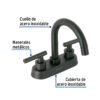 467521 46752 - Mezcladora p/lavabo,bar,manerales palanca,negro mate,Tubig