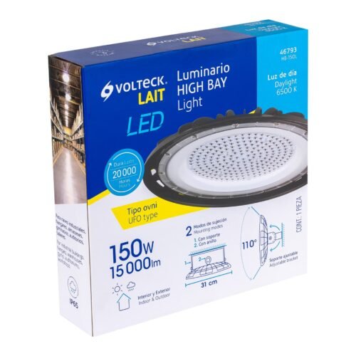 467936 46793 - Luminario de LED 150 W High Bay, Volteck