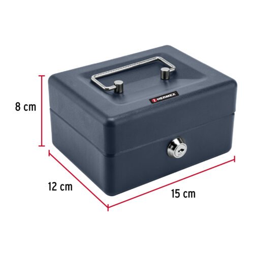46798 - Caja para dinero, 15 cm, HERMEX