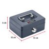 46799 - Caja para dinero, 12 cm, HERMEX