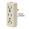 46814 - Multicontacto triple, 2 polos  tierra, Volteck