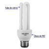 468441 46844 - Lámpara triple T3 15 W luz de día en blíster, Volteck