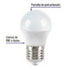 46854 - Lámpara LED G45 3 W (equiv. 25 W) luz de día blíster Volteck
