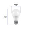 468572 46857 - Lámpara LED A19 6 W (equiv. 40 W) luz cálida blíster Volteck
