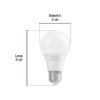 46858 - Lámpara LED A19 9 W (equiv. 60 W) luz de día blíster Volteck