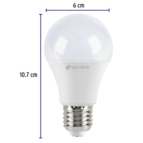 46864 - Pack de 4 lámparas LED A19 9 W (equiv. 60 W), luz de día