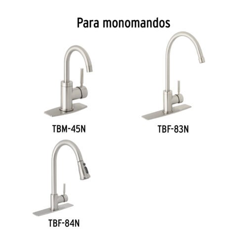 46873 - Maneral repuesto para monomando, satín, Foset