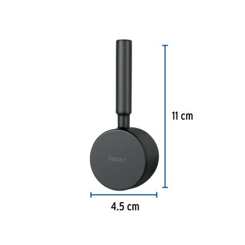 46874 - Maneral repuesto para monomando, negro, Foset