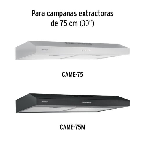46897 - Juego de 2 filtros de aluminio para campana CAME-75
