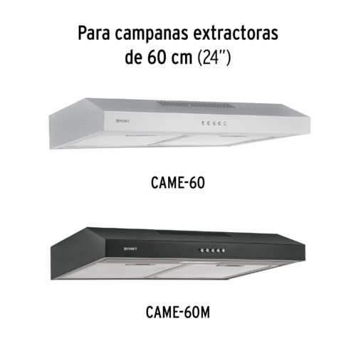 46898 - Juego de 2 filtros de aluminio para campana CAME-60