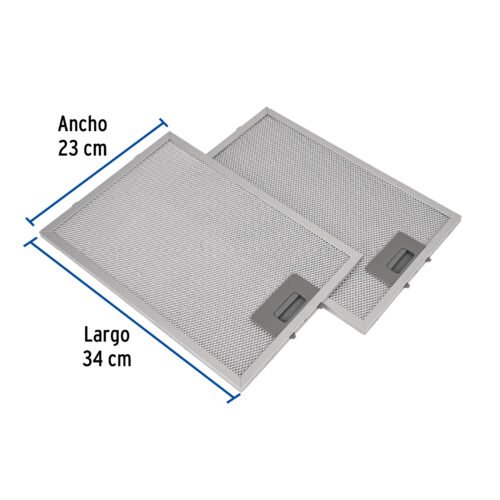 46899 - Juego de 2 filtros de aluminio para campana CAME-50