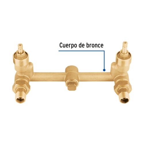 46907 - Mezcladora empotrar, compresión, s/manerales, Foset