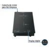 46917 - Parrilla inducción empotrable 30cm, 2 quem, vidrio, Riviera