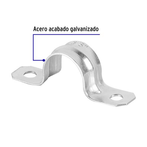 C-TUBOS FLEXIBLES 46926 - Bolsa c/10 abrazaderas tipo omega 3/8" p/tubo pared delgada