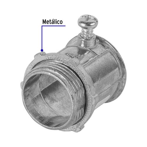 46951 - Conector conduit 3/4", Volteck