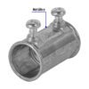 46953 - Cople conduit 1/2", Volteck