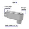 469701 46970 - Condulet 1/2" conexión tipo LB, Volteck