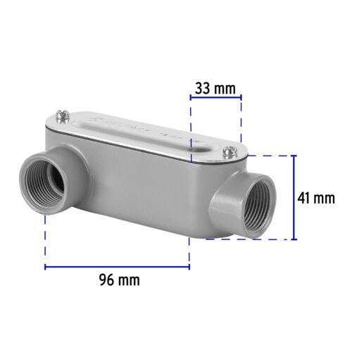46974 - Condulet 3/4" conexión tipo LR, Volteck