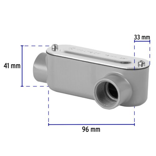 C 46977 - Condulet 3/4" conexión tipo LL, Volteck