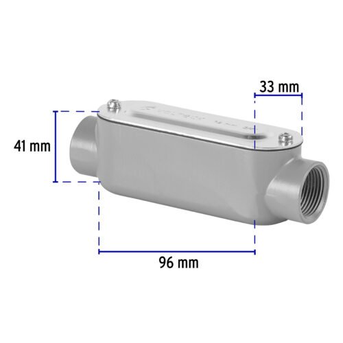 C 46983 - Condulet 3/4" conexión tipo C, Volteck