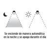 46990 - Lámpara LED tipo bulbo A19 10 W con sensor de luz, Volteck