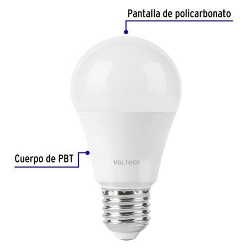 469931 46993 - Lámpara LED tipo bulbo A19 9 W con sensor de movimiento