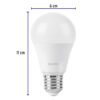 469932 46993 - Lámpara LED tipo bulbo A19 9 W con sensor de movimiento