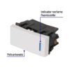 470451 47045 - Interruptor sencillo 1 módulo, línea Española, color blanco