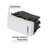 470481 47048 - Interruptor de 3 vías, 1 módulo, línea Española,color blanco