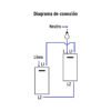 470483 47048 - Interruptor de 3 vías, 1 módulo, línea Española,color blanco