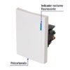 470502 47050 - Interruptor de 3 vías, 3 módulos, línea Española, blanco