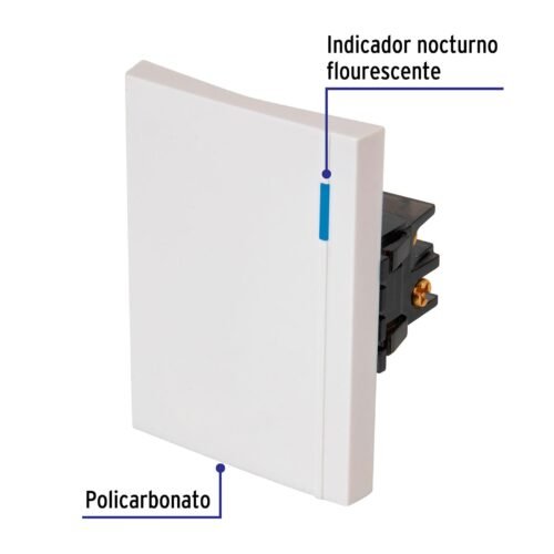 470502 47050 - Interruptor de 3 vías, 3 módulos, línea Española, blanco