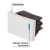 470531 47053 - Interruptor para timbre, 1.5 módulos, línea Española, blanco
