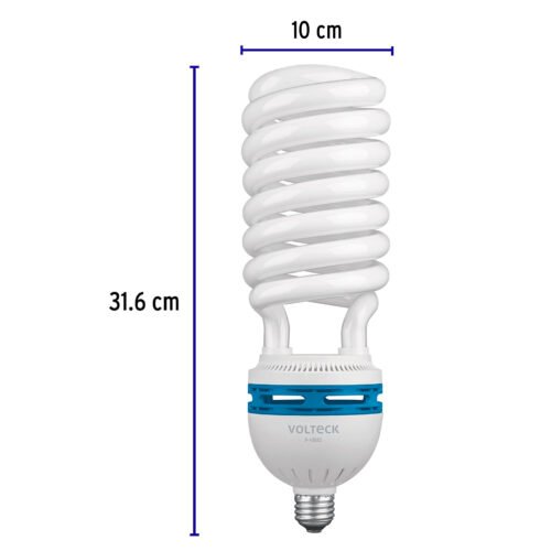 47101 - Lámpara espiral T5 105 W alta potencia luz de día, caja