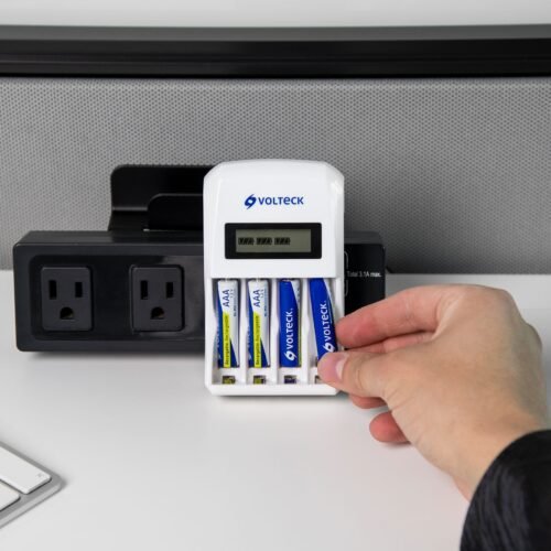 47201 - Blíster con 4 pilas recargables AAA uso general, 600 mAh