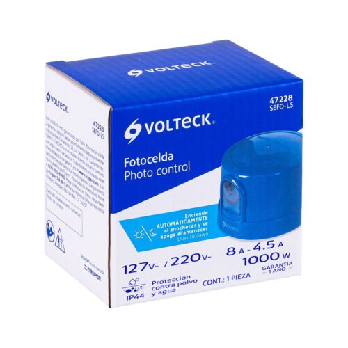 472285 47228 - Fotocelda montaje de 1/2 vuelta, tensión 127 - 220 V