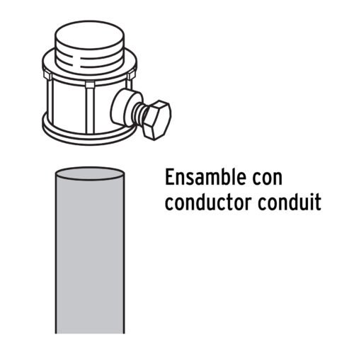 47232 - Tubo Conduit 1/2" pared extra delgada (0.7 mm), et. azul 3 m