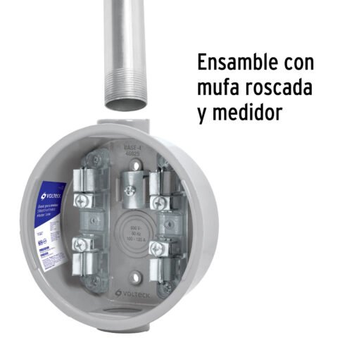 47233 - Tubo Conduit 1 1/4" para mufa, pared gruesa (0.9 mm), 3 m